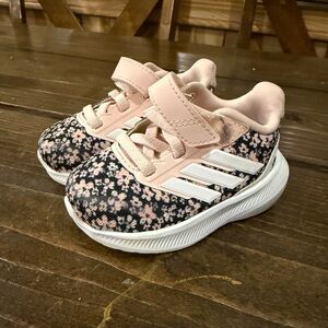 Adidas Baby/Toddler Sneakers - Pink Floral and Black